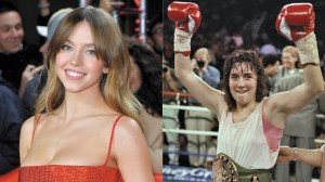 Sydney Sweeney (à gauche) incarnera la légendaire boxeuse Christy Martin (à droite) dans un prochain biopic.