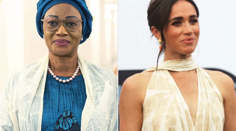 La premiere dame du Nigeria clarifie les propos de Meghan