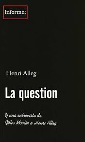 Livre du jour Henri Alleg La question