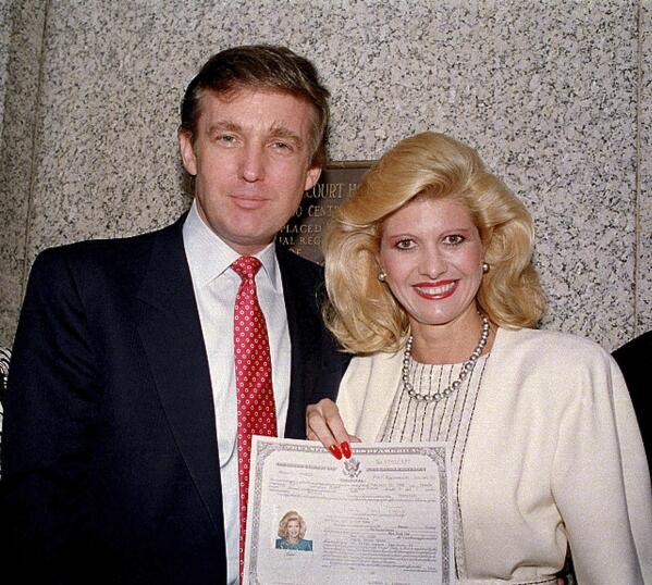 La première épouse de l'ancien président, Ivana Trump, est décédée  Actualités AP