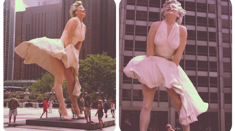 1722979246 Demenagement choquant la statue emblematique de Marilyn Monroe va