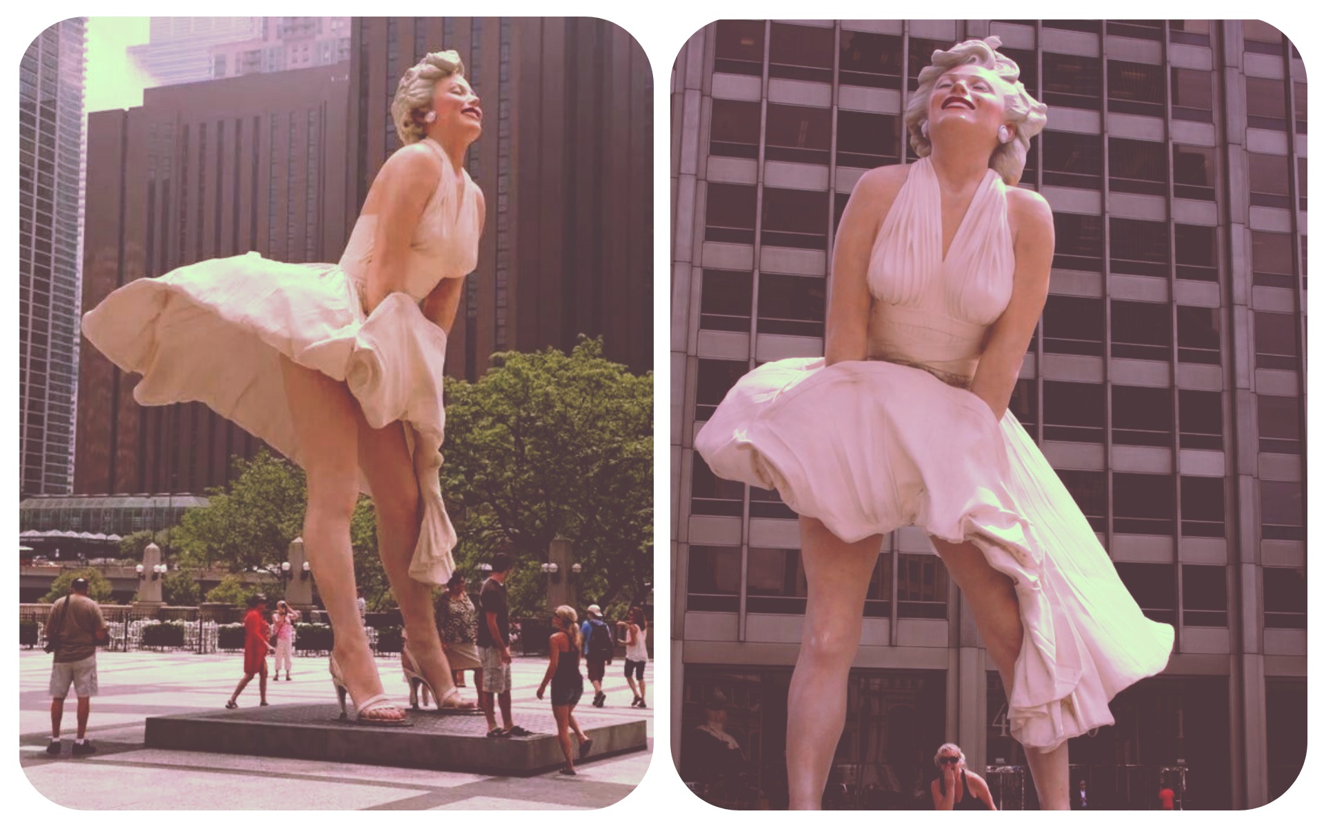 Statue de Marilyn