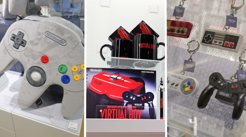 Le nouveau musee de Nintendo propose des produits geniaux