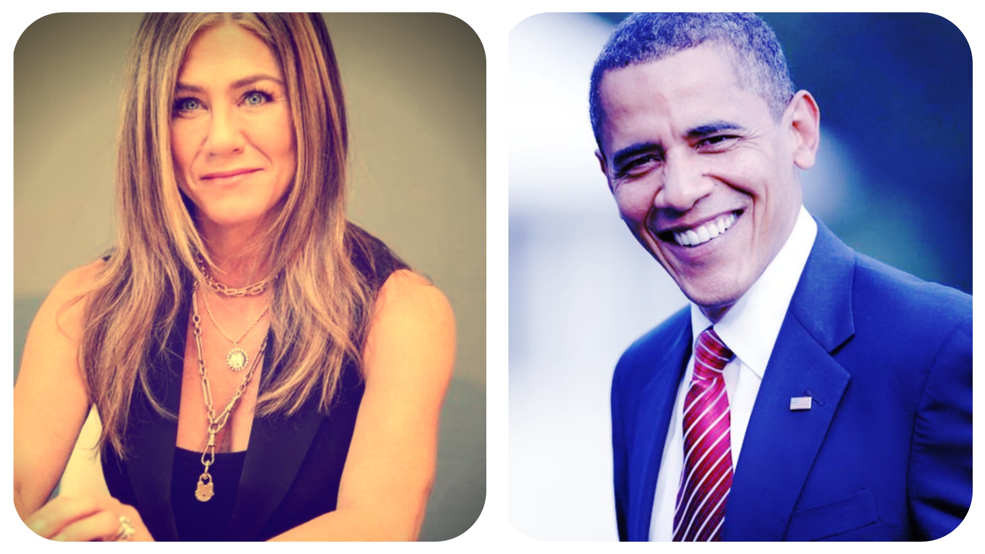 Barack Obama, Jennifer Aniston